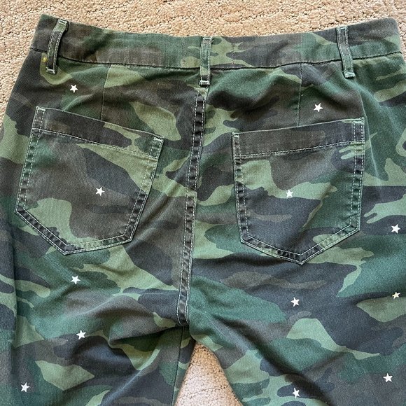 Sundry Camo Star Print Camo Joggers, 25 - Picture 11 of 12